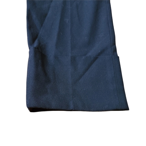 NWT Gap Sz.4 black stretch dress pants wide leg curvy fit Corpcore classic chic - Picture 8 of 9